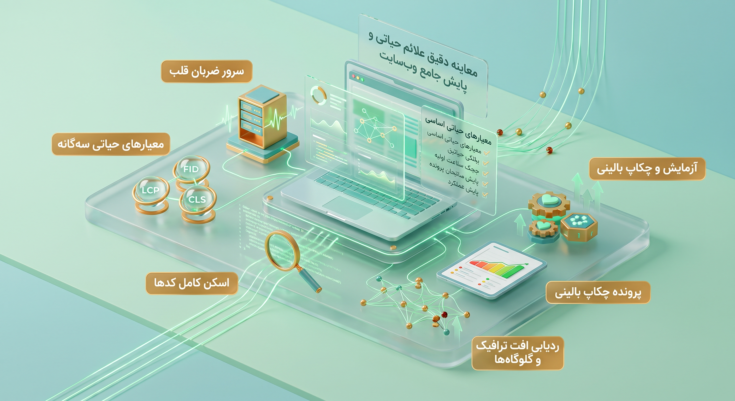 چکاپ و ارزیابی سایت